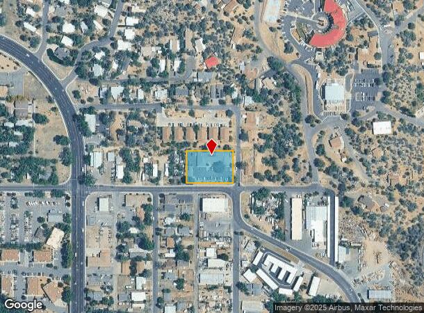 154 E Merritt St, Prescott, AZ Parcel Map
