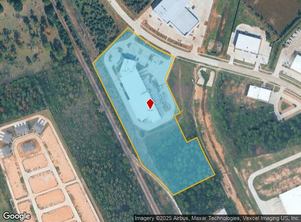  2012 S Persimmon St, Tomball, TX Parcel Map