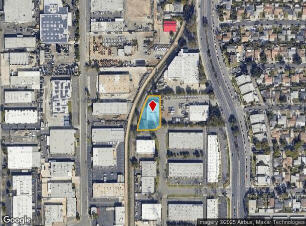 2202 S Huron Dr, Santa Ana, CA Parcel Map
