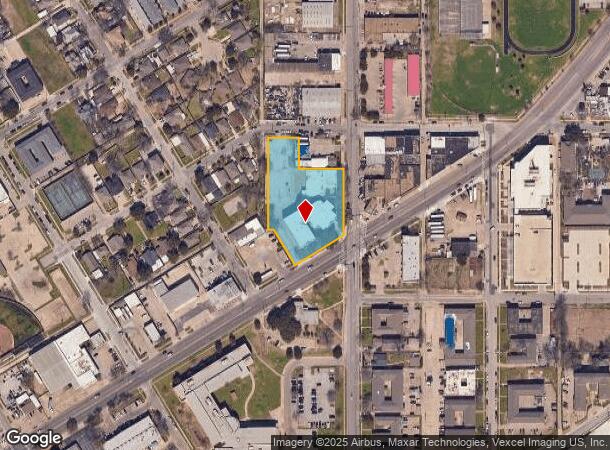 549 E Jefferson Blvd, Dallas, TX Parcel Map