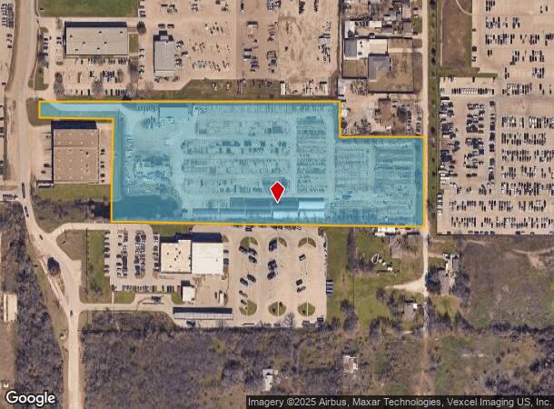 521 Huffines Blvd, Lewisville, TX Parcel Map