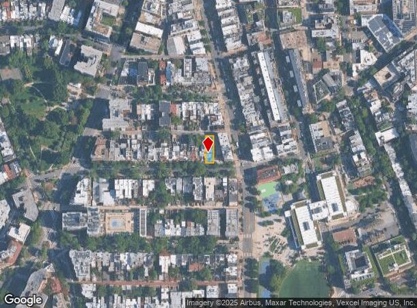  1811 Kalorama Rd Nw, Washington, DC Parcel Map