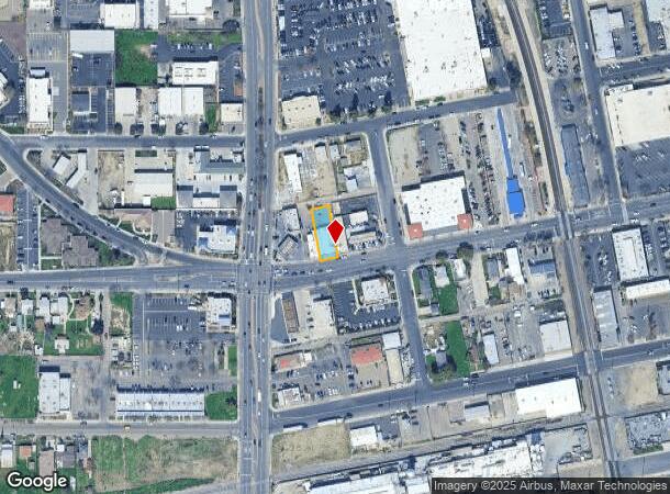  610 W 7Th St, Hanford, CA Parcel Map