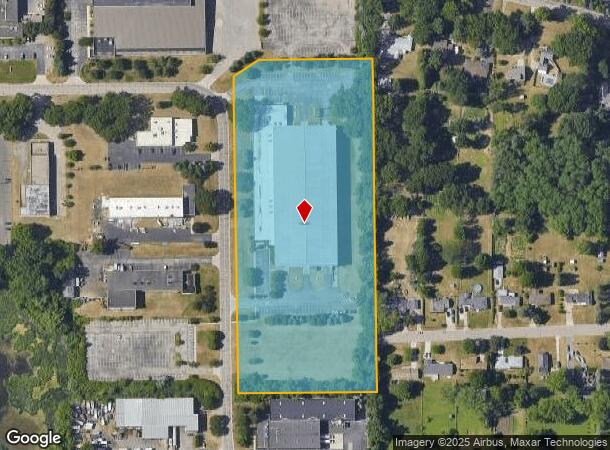 1670 Highwood E, Pontiac, MI Parcel Map
