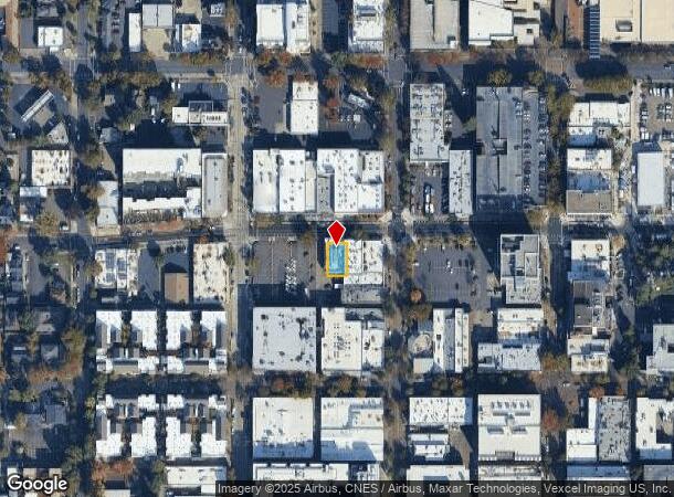  142 W 8Th Ave, Eugene, OR Parcel Map