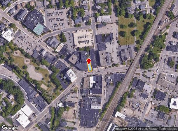 8 Park St, Attleboro, MA Parcel Map