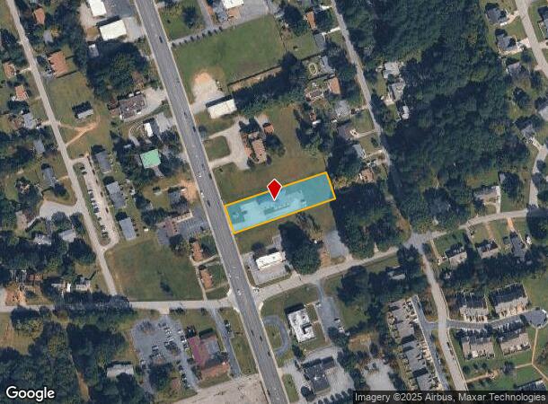 1613 S Church St, Smithfield, VA Parcel Map