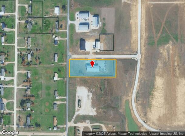  9733 Wildflower Way, Justin, TX Parcel Map