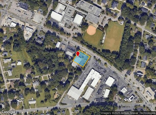 420 E Williams St, Apex, NC Parcel Map