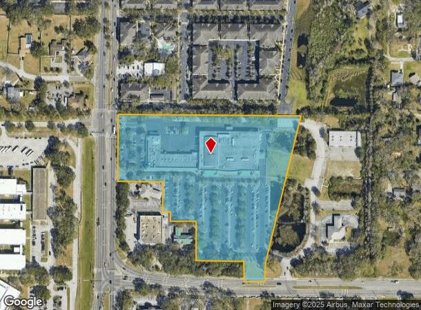  7835 Gunn Hwy, Tampa, FL Parcel Map