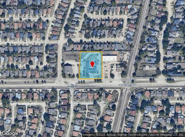 2117 E Rosemeade Pky, Carrollton, TX Parcel Map