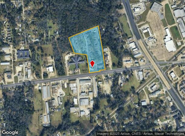  2406 W Frank Ave, Lufkin, TX Parcel Map