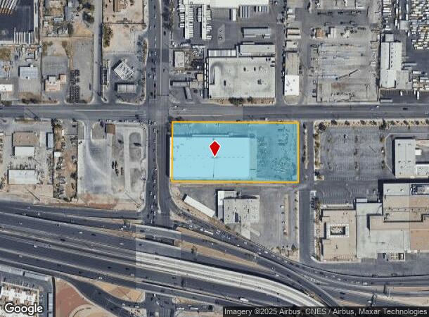  1415 W Bonanza Rd, Las Vegas, NV Parcel Map