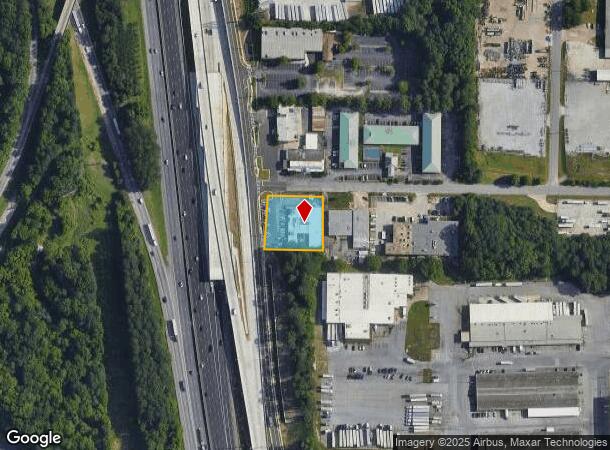  4780 Frontage Rd, Forest Park, GA Parcel Map