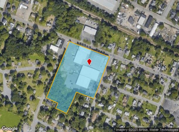  218 Canton St, Stoughton, MA Parcel Map