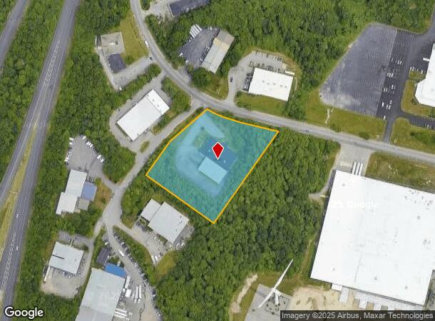  617 Airport Rd, Fall River, MA Parcel Map