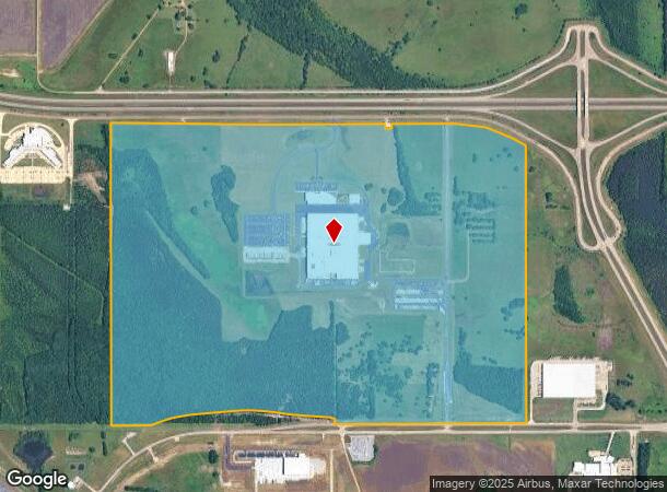 100 Paccar Dr, Columbus, MS Parcel Map