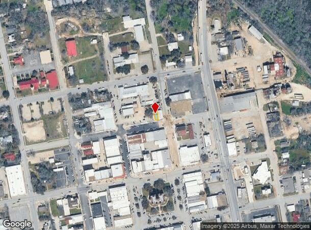  115 E Walnut St, Lockhart, TX Parcel Map
