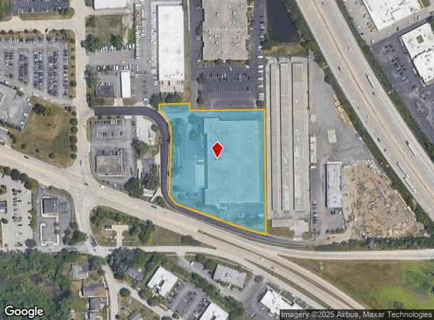  321 W Lake St, Elmhurst, IL Parcel Map
