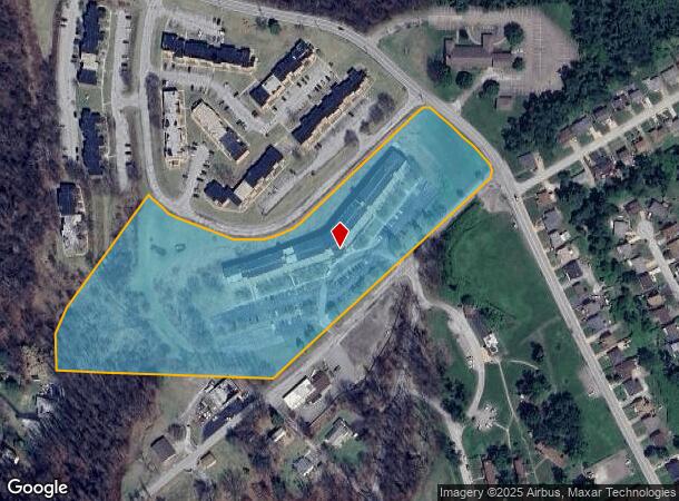  3000 Locust St, Pittsburgh, PA Parcel Map