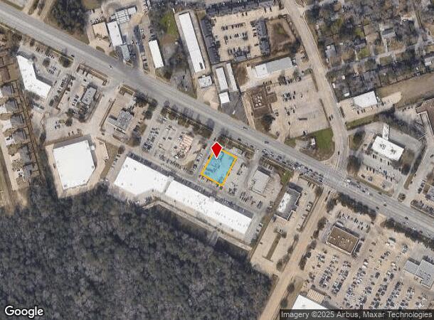  2121 W Davis St, Conroe, TX Parcel Map