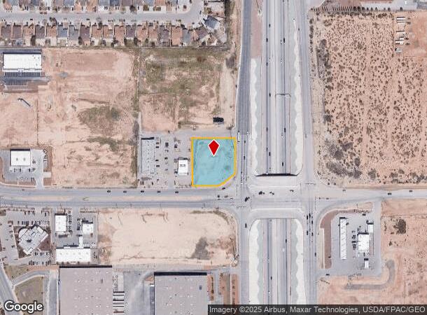  12295 Pellicano Dr, El Paso, TX Parcel Map