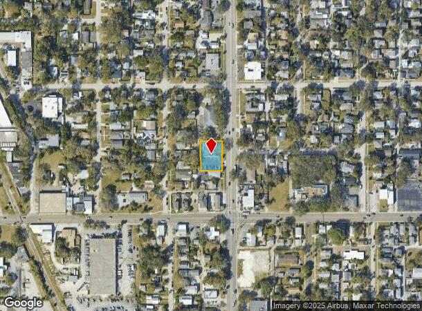  1000 16Th St N, Saint Petersburg, FL Parcel Map