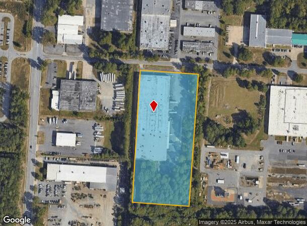 3601 W 69Th St, Little Rock, AR Parcel Map