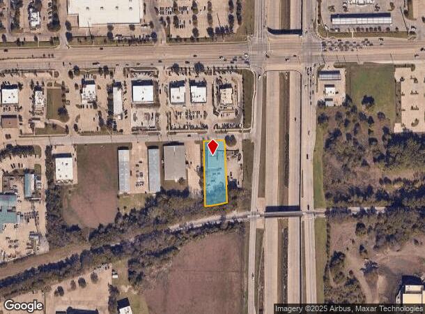 4732 Industrial St, Rowlett, TX Parcel Map