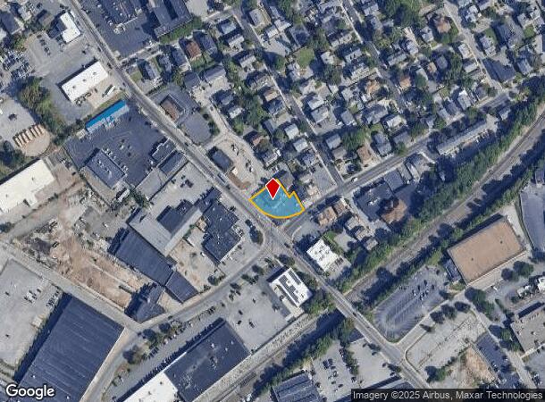 205 Dexter St, Pawtucket, RI Parcel Map