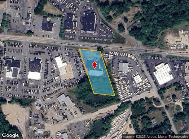 1585 New State Hwy, Raynham, MA Parcel Map