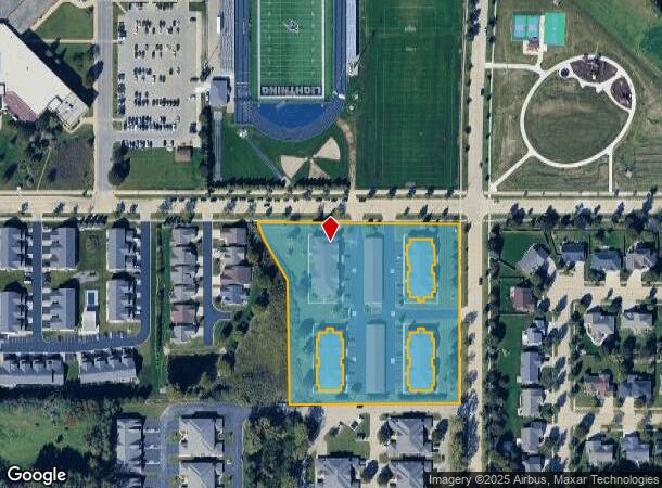 2301 E Ashbury Dr, Appleton, WI Parcel Map