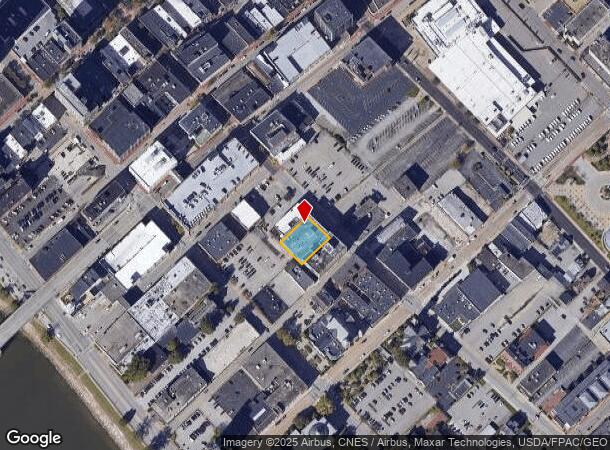 1019 Quarrier St, Charleston, WV Parcel Map