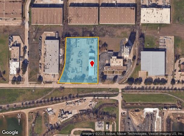 1110 W Jackson Rd, Carrollton, TX Parcel Map