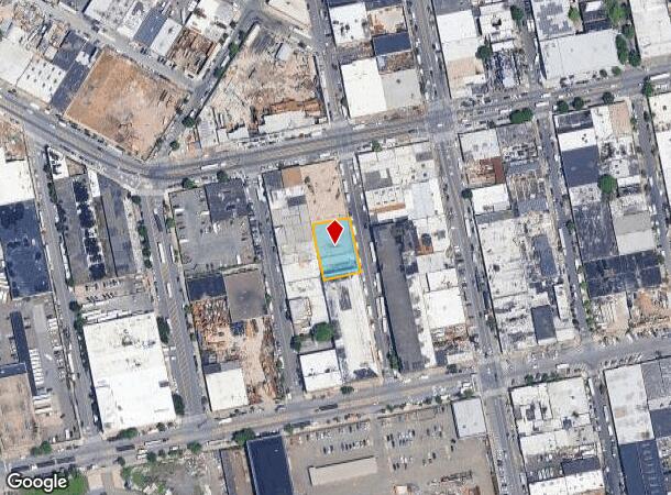  529 Worthen St, Bronx, NY Parcel Map