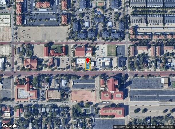  2218 Broadway, Lubbock, TX Parcel Map