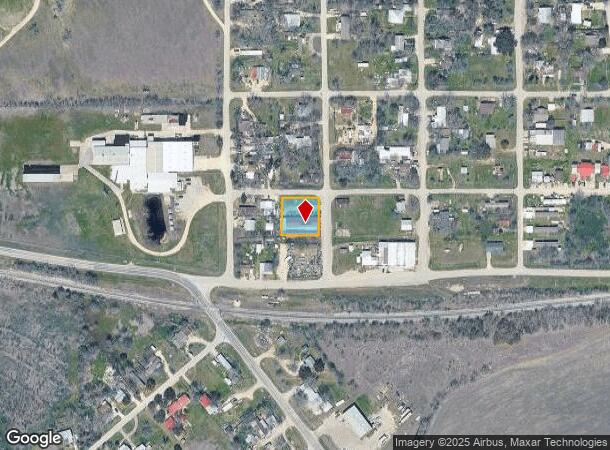  75 Main St, Maxwell, TX Parcel Map