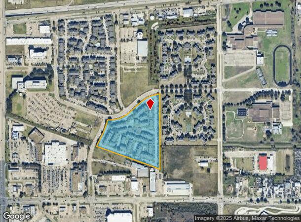 14405 Rio Bonito Rd, Houston, TX Parcel Map