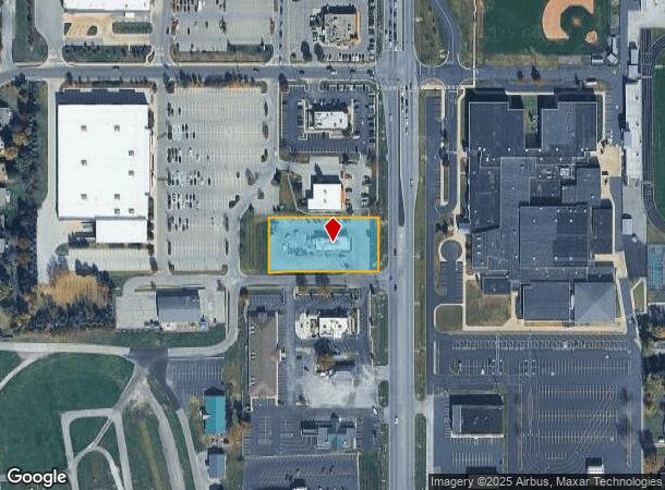 490 N Morton St, Franklin, IN Parcel Map