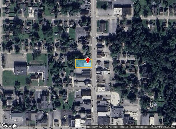 134 N Main St, Hubbard, OH Parcel Map