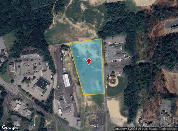 Library Ln, Burlington, CT Parcel Map