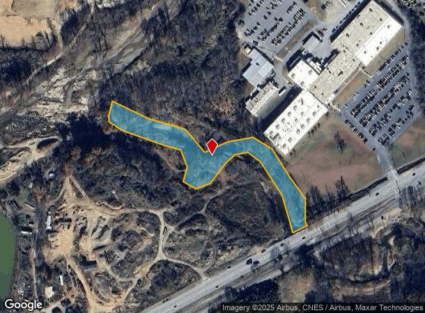 Wilson Ave, Black Mountain, NC Parcel Map