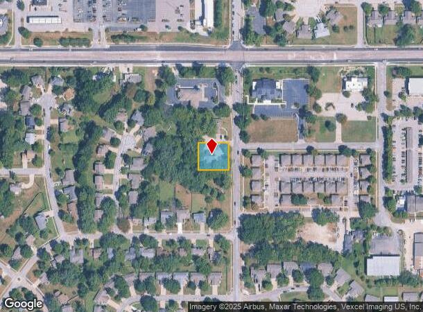 627 Monterey Way, Lawrence, KS Parcel Map