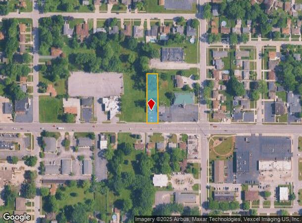  2929 45Th St, Highland, IN Parcel Map