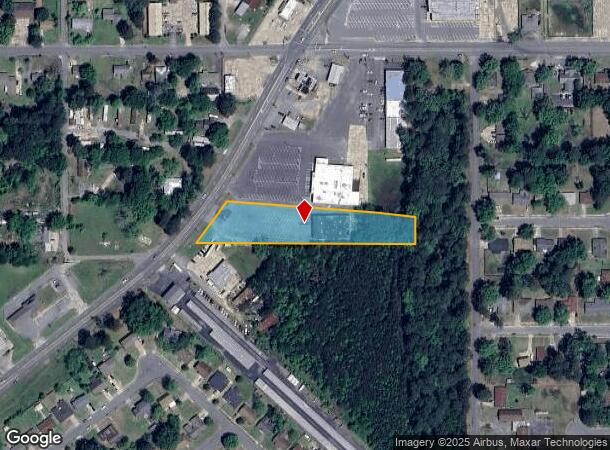  2829 S Camden Rd, Pine Bluff, AR Parcel Map