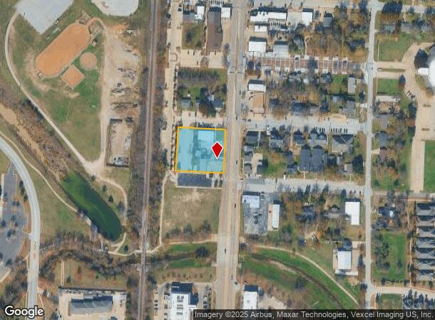  250 S Main St, Keller, TX Parcel Map