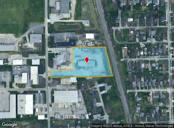  1922 Lakeview Dr, Fort Wayne, IN Parcel Map