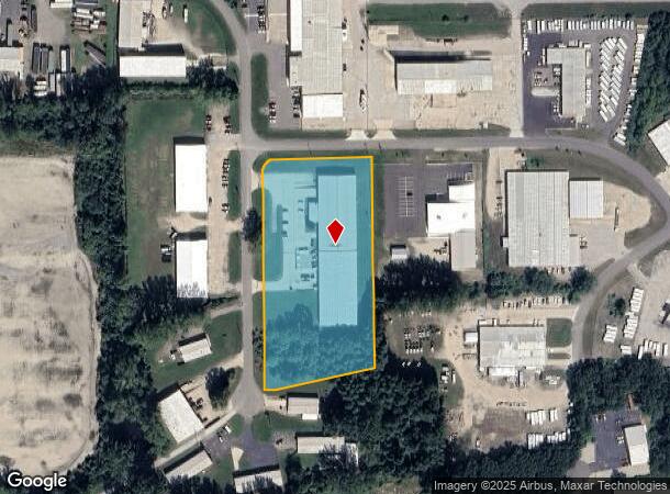 2926 Paul Dr, Elkhart, IN Parcel Map