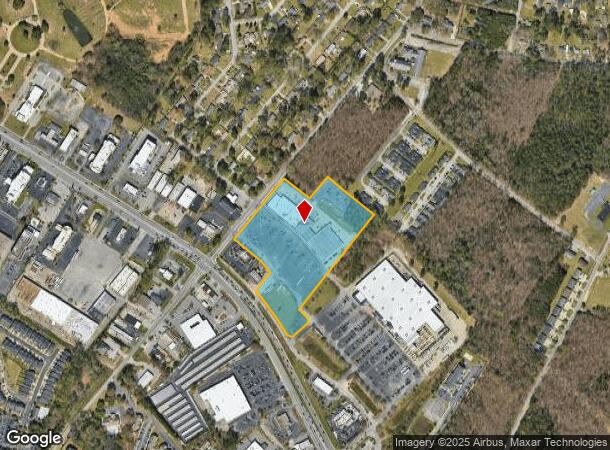  7400-7418 Garners Ferry Rd, Columbia, SC Parcel Map