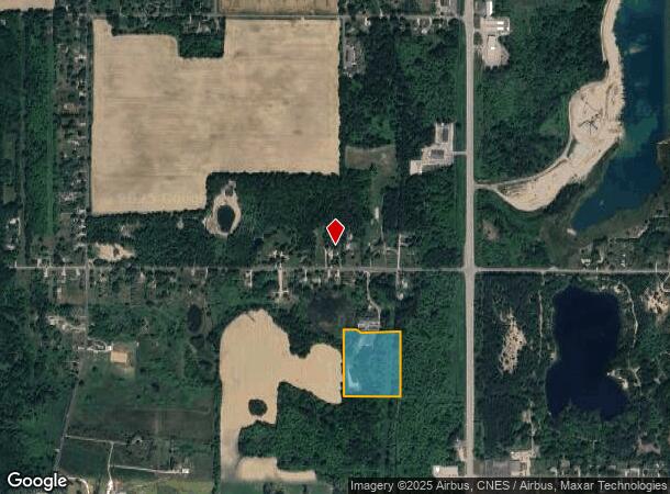 1250 W Stoll Rd, Dewitt, MI Parcel Map